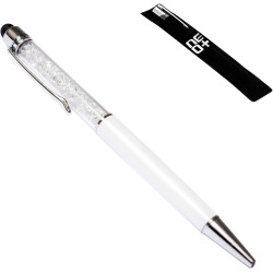 NEO+  Quality 2-in-1 Capacitive Touchscreen Stylus, Ballpoint Pen with Sw Sparkling  Crystals.+ Free Pen Refill