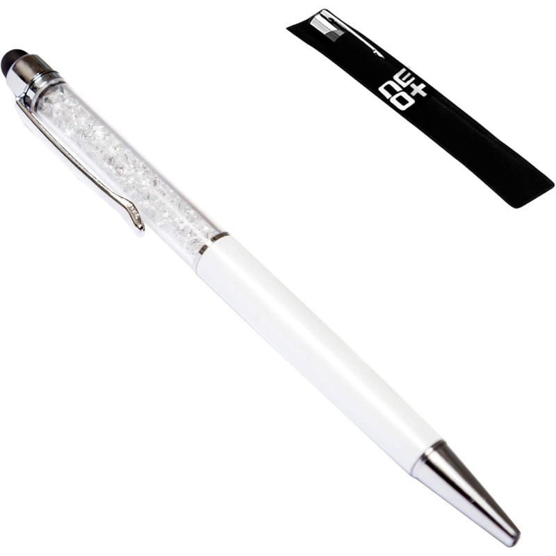 NEO+  Quality 2-in-1 Capacitive Touchscreen Stylus, Ballpoint Pen with Sw Sparkling  Crystals.+ Free Pen Refill