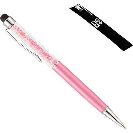 NEO+  Quality 2-in-1 Capacitive Touchscreen Stylus, Ballpoint Pen with Sw Sparkling  Crystals.+ Free Pen Refill