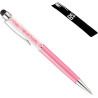 NEO+  Quality 2-in-1 Capacitive Touchscreen Stylus, Ballpoint Pen with Sw Sparkling  Crystals.+ Free Pen Refill