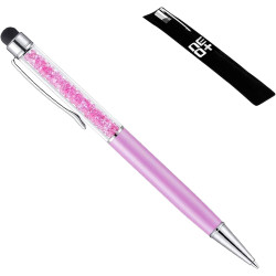 NEO+  Quality 2-in-1 Capacitive Touchscreen Stylus, Ballpoint Pen with Sw Sparkling  Crystals.+ Free Pen Refill