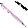 NEO+  Quality 2-in-1 Capacitive Touchscreen Stylus, Ballpoint Pen with Sw Sparkling  Crystals.+ Free Pen Refill